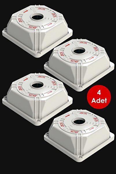 jbox 4 Adet Kamera Montaj Buatı Ve Alt Kapağı