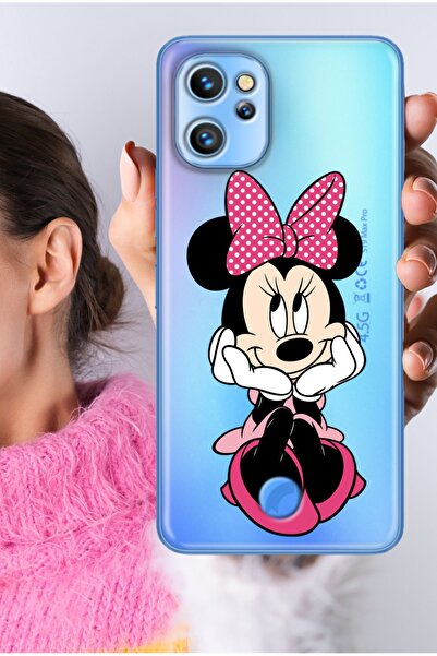 Reeder S19 Max Pro Kılıf S19 Max Pro Uyumlu Şeffaf Silikon Baskılı Motifli Mi...