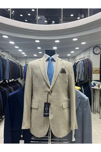 MASSARO Λινό μπουφάν Oversize