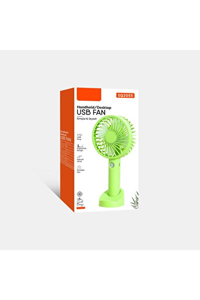linarya BLİC SQ2055 Mini Fan USB Vantilatör El Fanı Taşınabilir