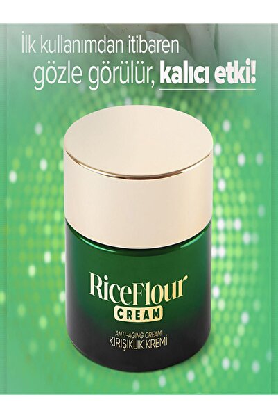 Rice Flour RİCEFLOUR CREAM ANTİAGİNG CREAM 400 mlg
