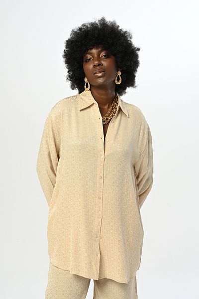 Orfeo Negro ΓΥΝΑΙΚΕΙΟ ΠΟΥΚΑΜΙΣΟ ΜΕ ΣΧΕΔΙΟ OVERSIZE