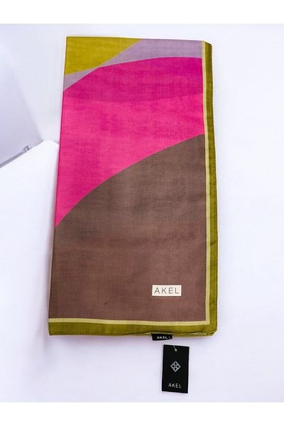 Akel Ψηφιακό μαλακό κασκόλ 95x95