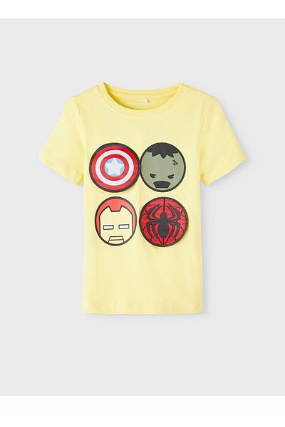 name ıt 5 Years Marvel T-Shirt - Yellow