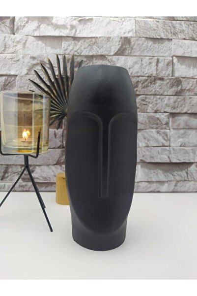 DERDENİX Dekoratif 2'li Uzun Yüz Vazo