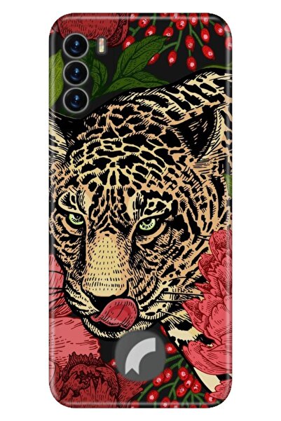 Reeder S19 Max Pro S Uyumlu Kılıf Resimli Desenli Silikon Tiger Design