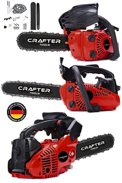 CRAFTERTOOLS Germany 25cc Mini Benzinli Testere Ağaç Odun Dal Budama Ve Kesme...