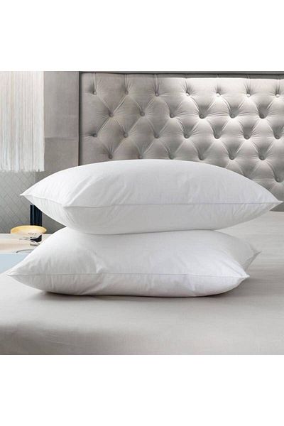 Vayomy Fiber Premium Pillow - 100% Cotton, Air Permeable, Antistress, Antiallergic, 50x70 cm, 1 Piece