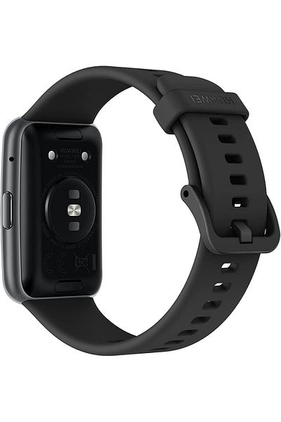 Huawei WATCH FIT Smartwatch: Slim Body, 1.64” AMOLED, Quick-Workout, 10 Days Battery life, SpO2,  Black
