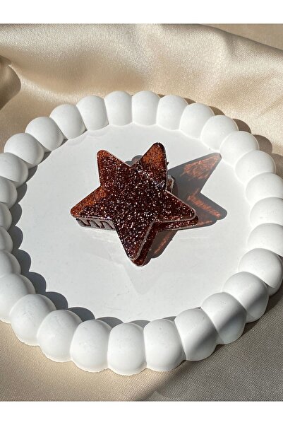 TwinsSis Store Mini închizătoare cu stea argintie 4cm