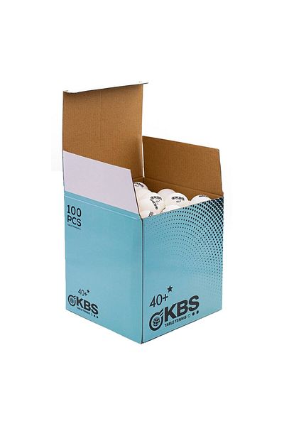 KBS Table Tennis Single Star Training Ball 100 Pieces