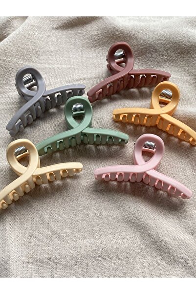 TwinsSis Store Pastelne boje, 6 komada, mini veličina, čvor kopča