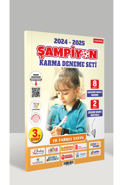 Hepsikitap 3.sınıf Tüm Dersler Karma Deneme Seti (BİLSEM DESTEKLİ) Sayı Sayı ...