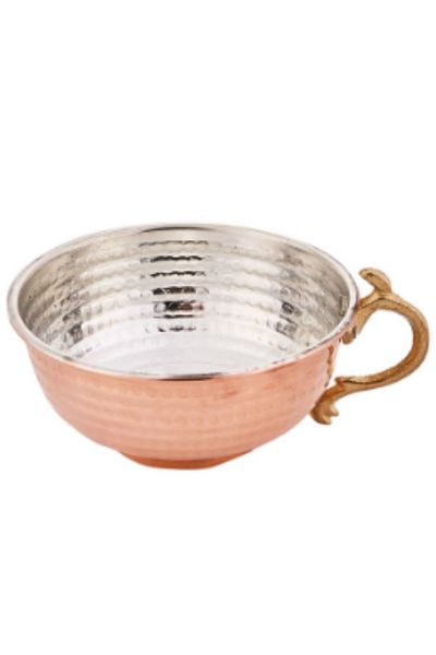 Efsoon Organics Tattooed Copper Ayran Cup Spoon