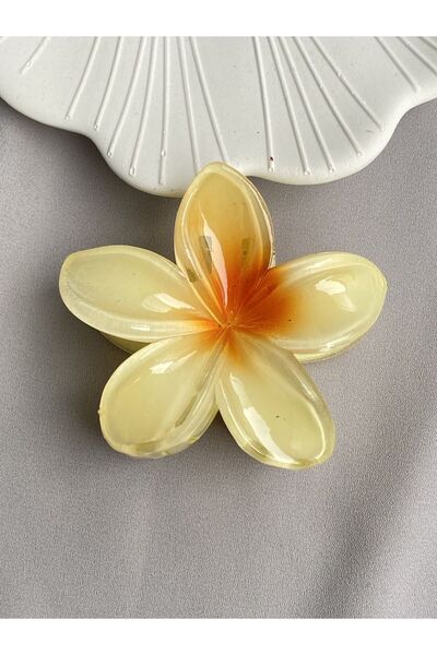 TwinsSis Store مشبك زهرة اللوتس 6 سم