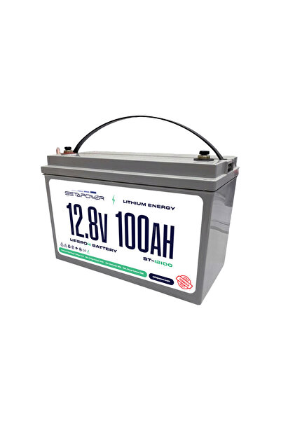 SETA POWER Setapower 12.8V 100AH LiFePO4 Akü