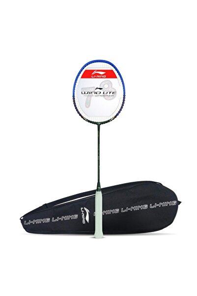 Li-Ning Wind Lite Strung Badminton Racquet with Free Full Cover (78 Grams. Powered by Windstorm)