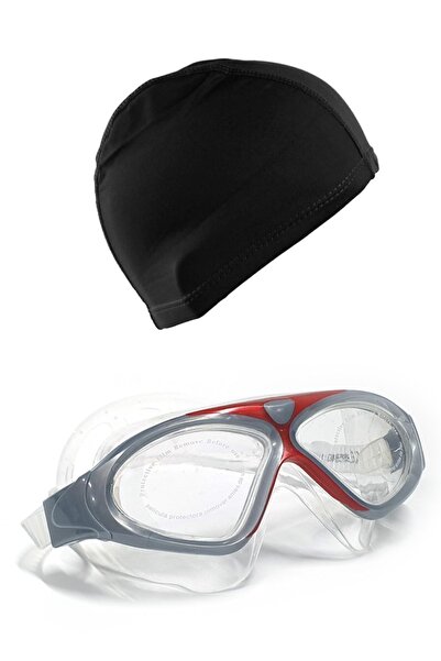 Tosima مجموعة نظارات السباحة المقاومة للماء ومجموعة حمام السباحة من الليكرا