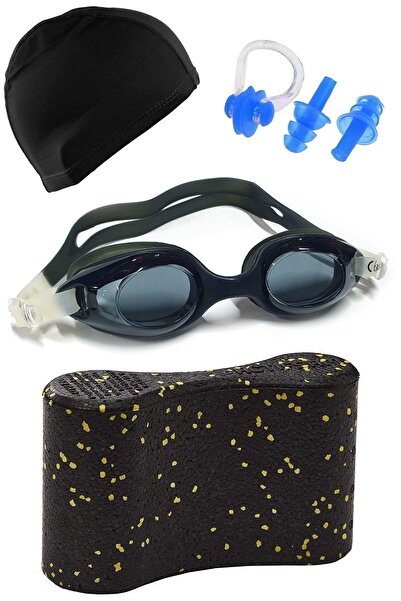 Tosima Children's Swimming Pool Set with Glasses, Bonnet, Earplugs, Nose Clip...