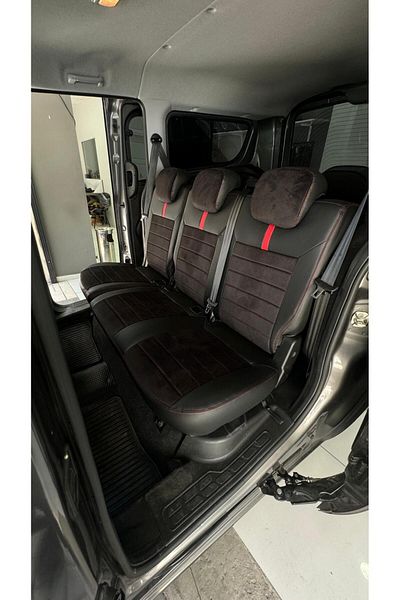 Fiat غطاء مقعد السيارة متوافق مع سيارة فيات دوبلو 2011-2022