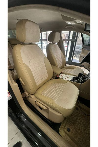 Volkswagen باسات B7 الخلفي الخلفي 2 + 1 الخلفي الخلفي مع مسند الذراع نموذج متوافق مع غطاء مقعد السيارة