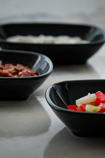 Lala Mutfak 3-Piece Small Garnish Plate Set