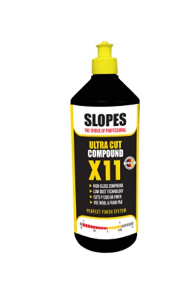 slopes X11 Agresif Çizik Çıkarıcı Pasta 1lt