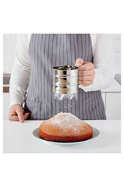 IKEA Rende, Paslanmaz Çelik, 12x10 Cm Sarımsak Ezici Idealısk Un Eleği