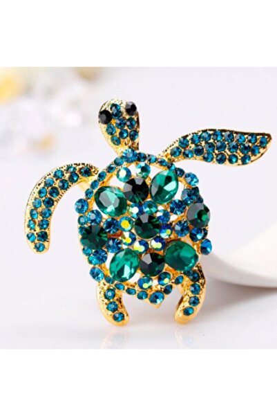 LWP Shop Wuli Green Turtle Broş