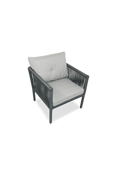 VAVRATTAN Shangai Deluxe Xl Rattan Bahçe Balkon Oturma Takımı-taş Gri