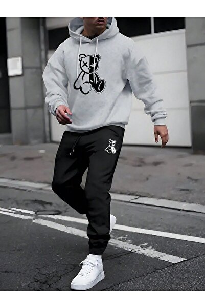 MODAVİBE Ανδρική φόρμα με κουκούλα - Modavibe