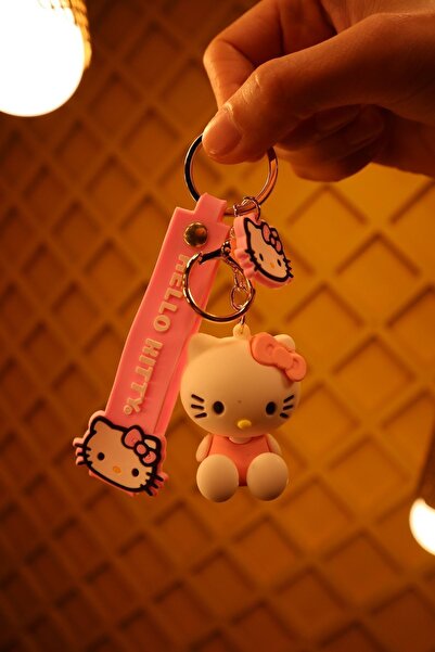 Fietra Hello Kitty Silikon Anahtarlık