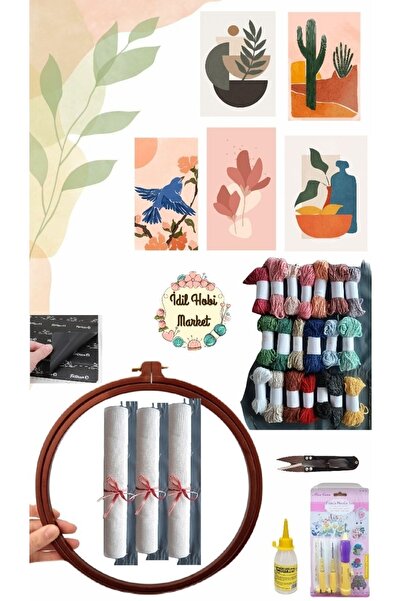 Belomia Home Collection 33 Parça Büyük Punch Seti -bohem Floral Model 03