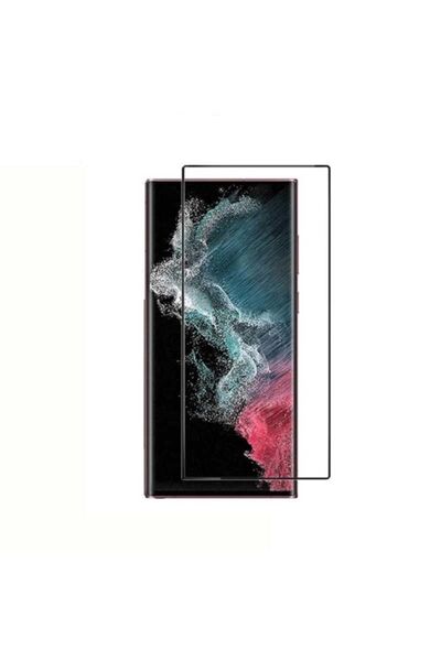 CONSTRAİN Galaxy S22 Ultra Uyumlu Tam Kaplayan Kırılmaz Esnek Süper Pet Ekran...