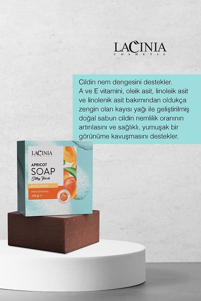 Lacinia 140gr Apricot Extract skin Care soap
