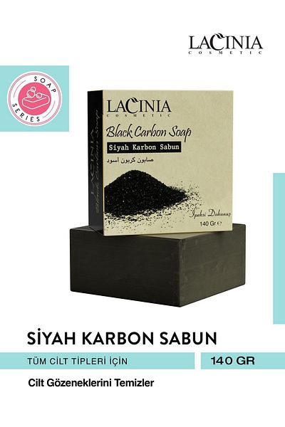 Lacinia 140 G Carbon Herbal Soap