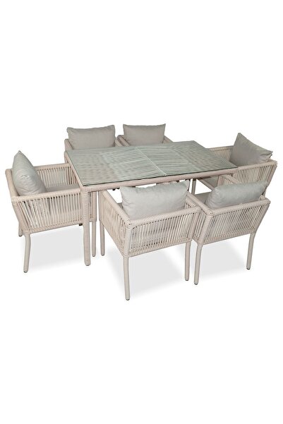 VAVRATTAN Vera Yemek Takımı 6 Kişilik Kum Rengi