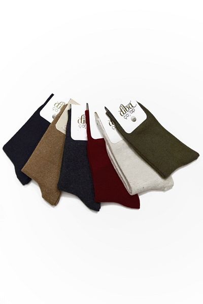 Diba 6 Pieces Lambswool Wool Winter Women's Thick Socks