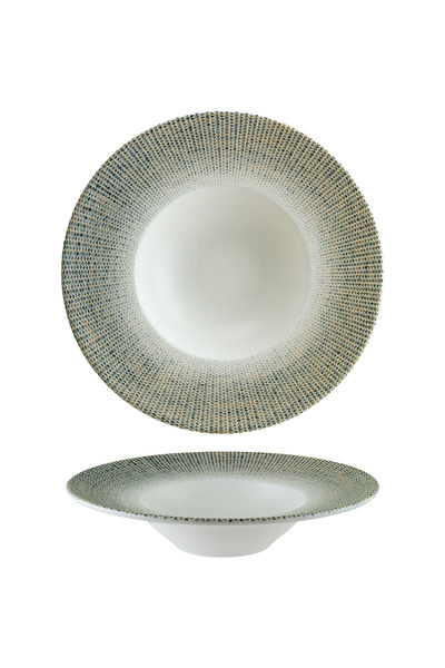 Bonna Sway Banquet 28 cm 400 Cc 6 Pieces Porcelain Pasta Plate