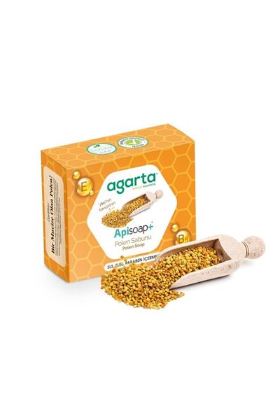 Agarta Natural Soap - Apisoap with Pollen, 125 gr