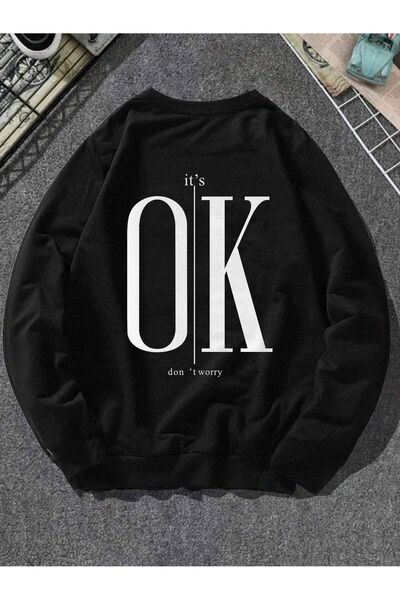 MODAVİBE Hanorac oversize unisex cu gât zero