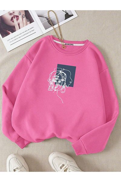 BENROMA ΦΟΥΤΕΡ UNISEX OVERSIZE - ΓΥΝΑΙΚΕΙΑ ΦΙΓΟΥΡΑ ΕΚΠΤΩΜΕΝΗ, ΠΟΛΥΛΟΓΙΚΟΣ ΛΑΙΜΟΣ