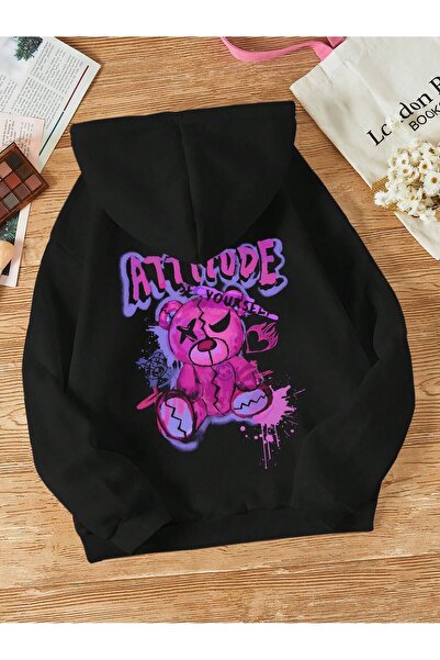 MODAVİBE Hanorac cu glugă pentru femei Fashion Vibe