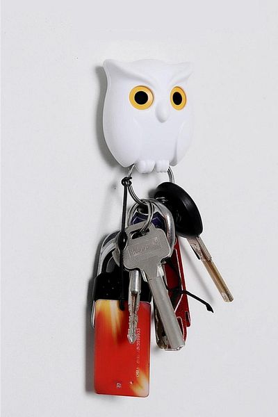 KDOT Owl Decorative Key Hanger - Practical and Magnetic