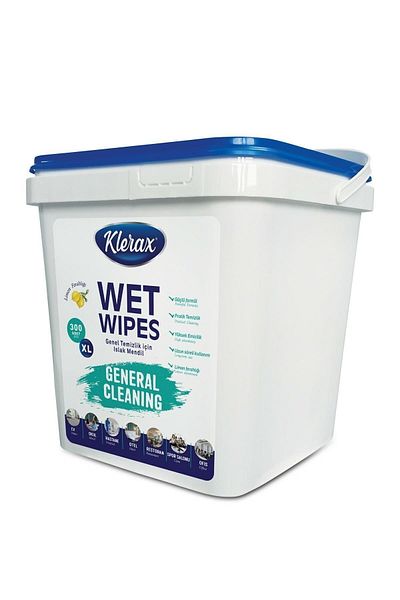 Klerax Wet Wipes Wet Bucket Wipes (300 SHEETS)