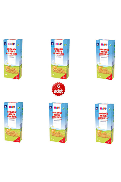 Hipp Organik Bebek Bisküvisi 180 gr X 6 Adet