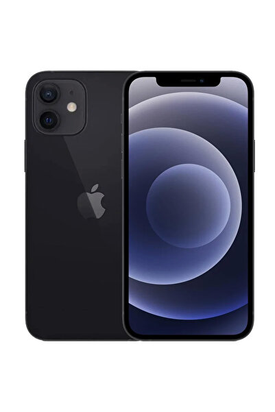 Apple Yenilenmiş iPhone 12 64 GB Siyah Cep Telefonu (12 Ay Garantili) - C Kalite