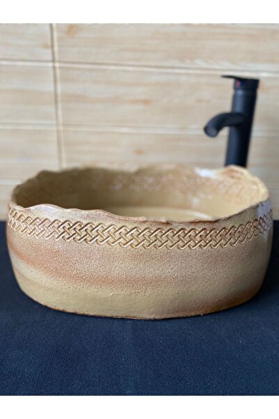 orgseramik EL YAPIMI ANTİK TARZDA ÇANAK LAVABO