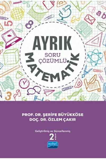 Nobel Akademik Yayıncılık AYRIK MATEMATİK - Soru Çözümlü
