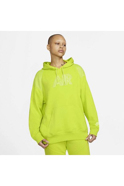 Nike Air Women's Green Sweatshirt with Hood